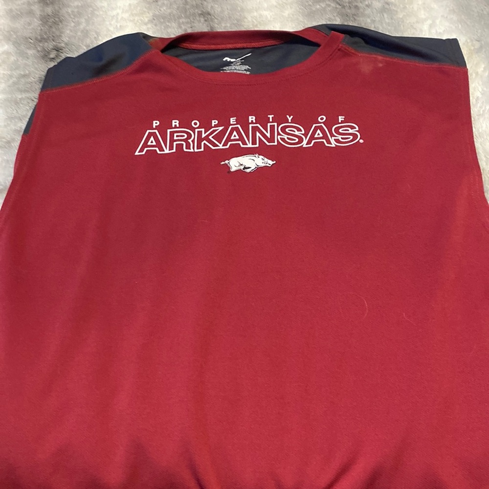 Arkansas razorback sleeveless shirt
